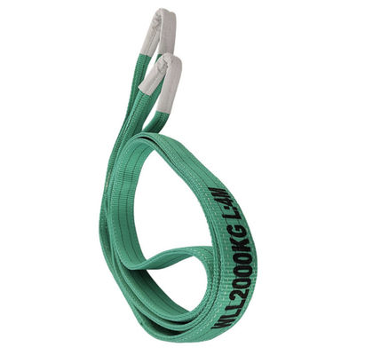 satın al Blue Synthetic Lifting Sling Flat Pattern Ideal for Heavy Load Rigging and Safe Material Movement in Industrial Settings online manufacture