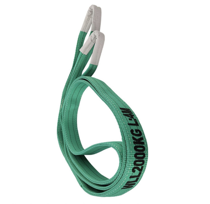 satın al İki Gözlü Sling 2T Polyester Kaldırma Askıları Dokuma Desen Polyester Dokuma Askı online manufacture