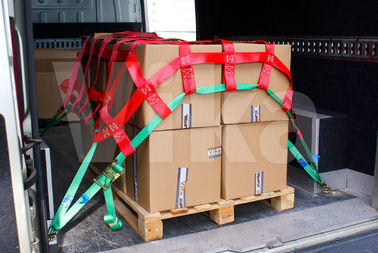 satın al 25mm Dokuma Genişliği ile 2 MX 2M WLL 600 KG Polyester Kargo Netleştirme online manufacture