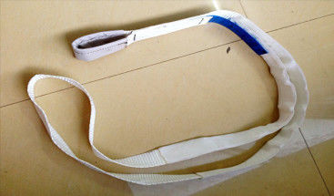 satın al Bir Göz Sonsuz Webbing Sling 350kg Beyaz Webbing Sling Güvenlik Faktörü 7'ye 1 online manufacture