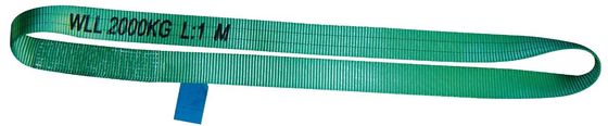 satın al % 100 Polyester Endless Webbing Sling WLL 2000kg İnşaat Endüstrisi için online manufacture