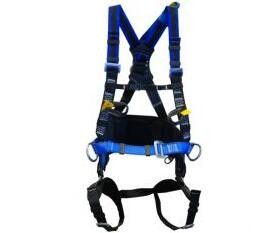 satın al Mavi Çok Noktalı Tam Vücut Emniyet Harness, Kurtarma Kayışı ile Tırmanma Vücut Demeti online manufacture