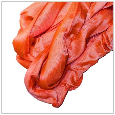 satın al Dikişsiz poliester kaldırma sargıları, taşıma kolaylığı için 20 tonluk güvenlik sargıları online manufacture