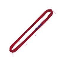 satın al Kırmızı Ağır Hizmet Tipi Polyester Yuvarlak Sling, 5 Tonluk Kaldırma Sapları Logo Yazdırılabilir online manufacture