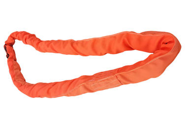 satın al Liman Yükleme Boşaltma için 50T Ağır Polyester Kaldırma Sapan Sonsuz Yuvarlak Sapan online manufacture