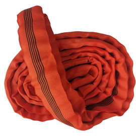 satın al Katlanabilir Güvenlik Polyester Sonsuz Yuvarlak Sling EN 1492-2 5000kg Kırmızı Sonsuz Sling online manufacture