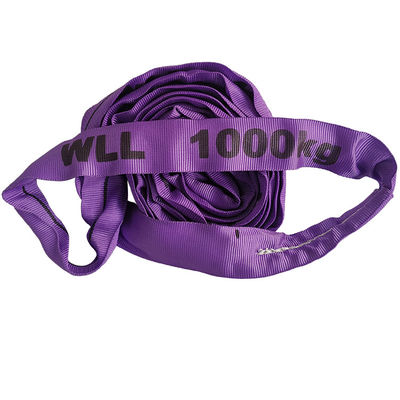 satın al 43mm Genişlik Polyester Webbing Sling Endüstriyel Kaldırma Kemerleri Yüksek Verimlilik online manufacture