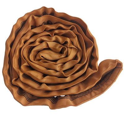 satın al 6T Kahverengi EN1492-2 Polyester Sonsuz Yuvarlak Sapan Boru ve Boru Hattı Endüstrisi İçin online manufacture