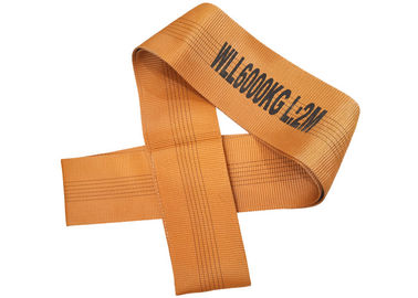 satın al Yüksek Mukavemetli 180mm Genişlik 6 Ton Düz Polyester Dokuma Dokuma Askı online manufacture