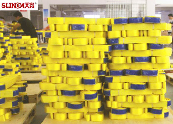satın al ASMEB30.9 Sarı 2 inç Düz Webbing Sling Yüksek Dayanıklılık Ağır Eşyalar İçin online manufacture
