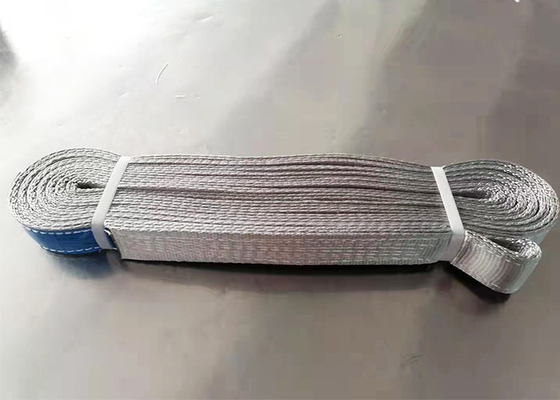 satın al Liman Kaldırma için Yüksek Mukavemetli Sonsuz Polyester Dokuma Sapanlar 3T 4.0T 7.62mtr online manufacture