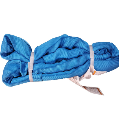satın al Dikey 23000 LBS Polyester Yuvarlak Sapan Mavi WSTDA Standardı online manufacture