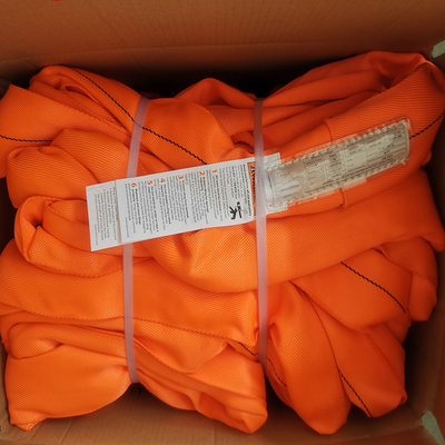 satın al Dokuma Senaryo ile Polyester Sonsuz Yuvarlak Sling Ağır Dikey 26000 LBS online manufacture