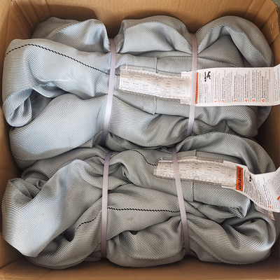 satın al ASME B30.9 Gri Polyester Kaldırma Sapan Yuvarlak Ağır Hizmet Dikey 32000 LBS online manufacture